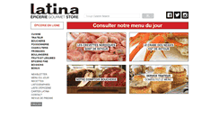 Desktop Screenshot of chezlatina.com