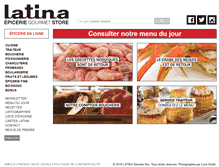 Tablet Screenshot of chezlatina.com